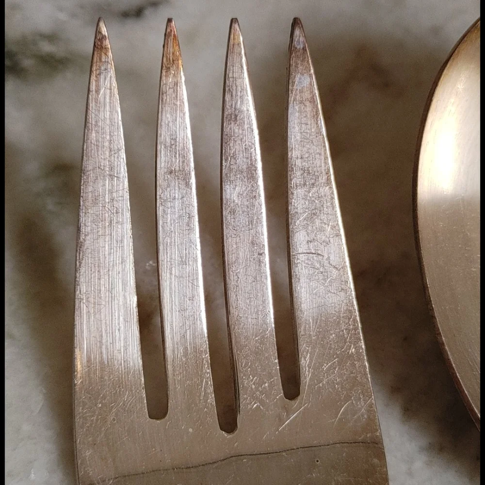 1954 'Riviera Revisited' Silver Plate Serving Utensils